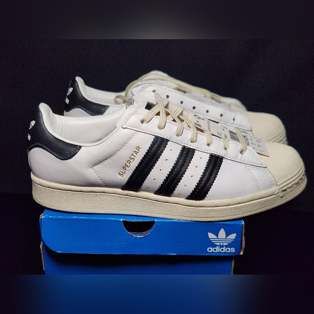 🔥 Rare Adidas Slip-On Superstar "Laceless Edition" Men's size 8 White